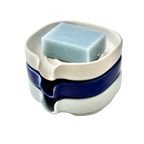 Self-Draining Porcelain Soap Dish